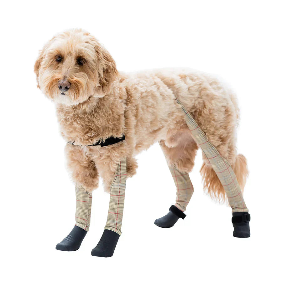 Premium Dog Leggings for Boots | Deluxe Anti-Slip Protective Winter Leg Covers