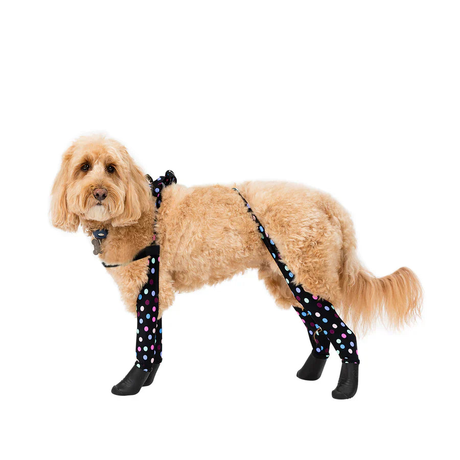 Premium Dog Leggings for Boots | Deluxe Anti-Slip Protective Winter Leg Covers