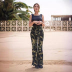Women's Street Trend Split Hem Casual Pants