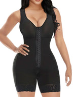 Women's Post-Surgery Body Shaper Full Body Shaper with Zipper & Butt Lift